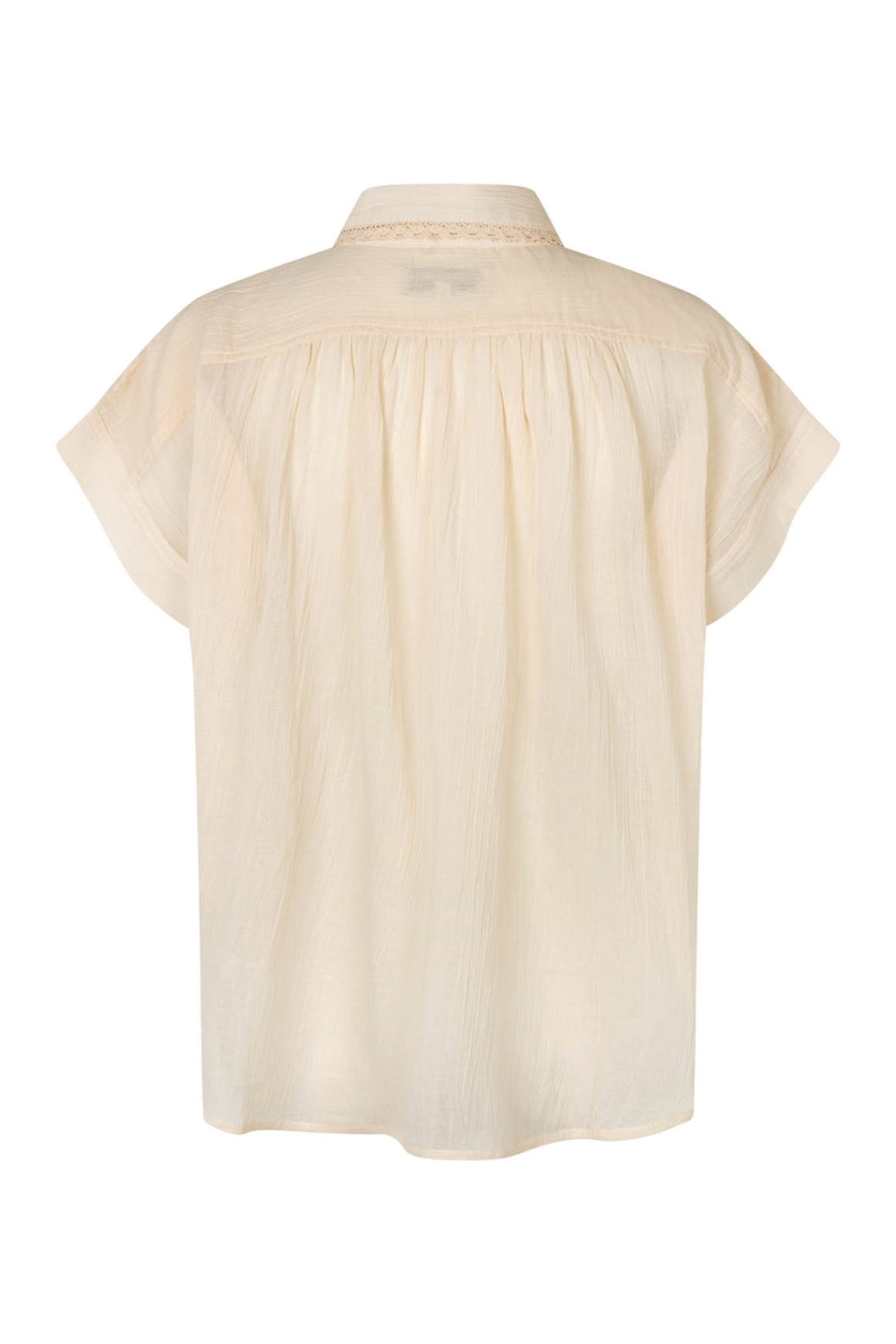 Badalll Shirt Ss 02 Creme - 26176-1055