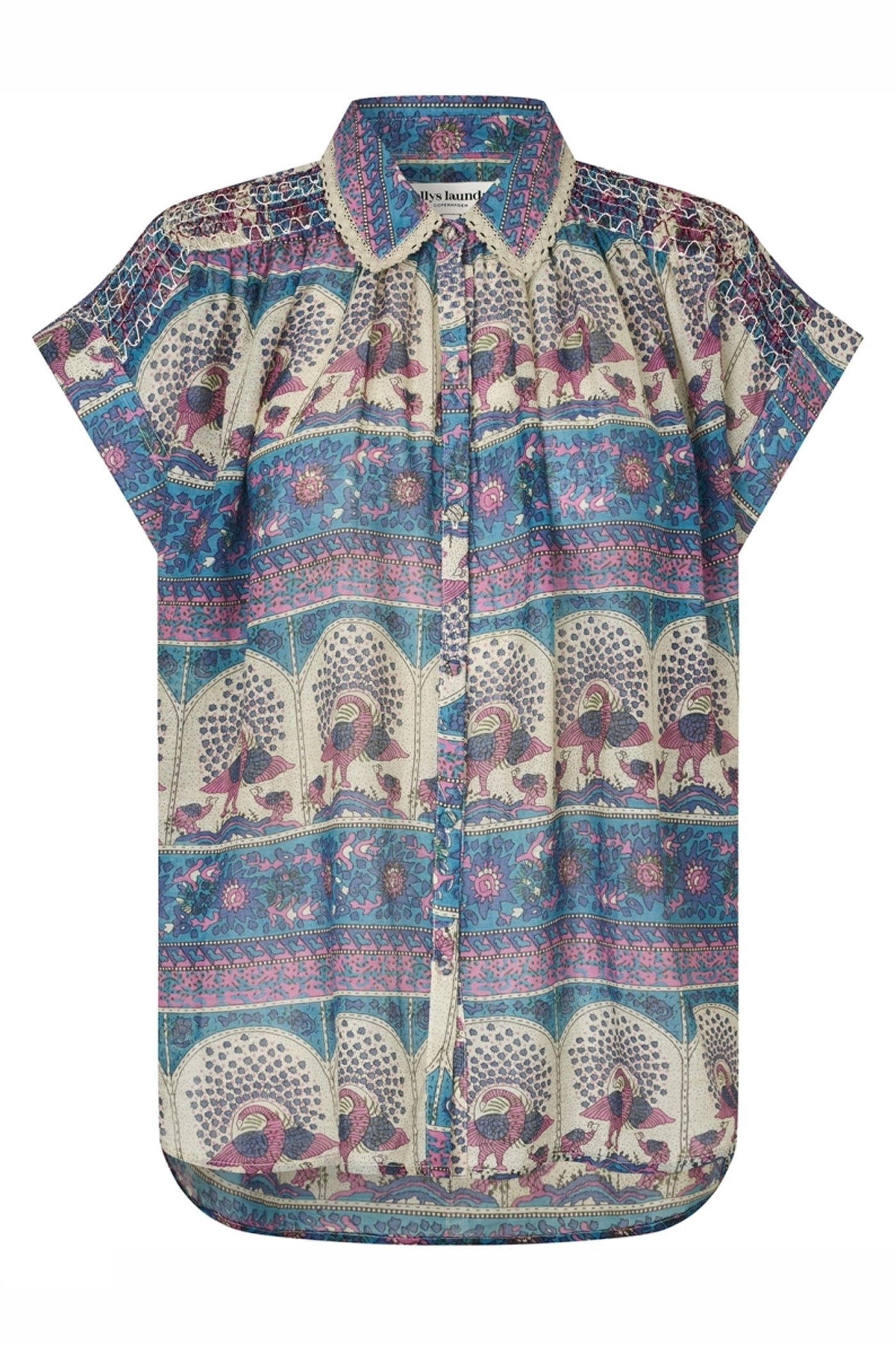Badalll Shirt Ss Blue - 26177-1056