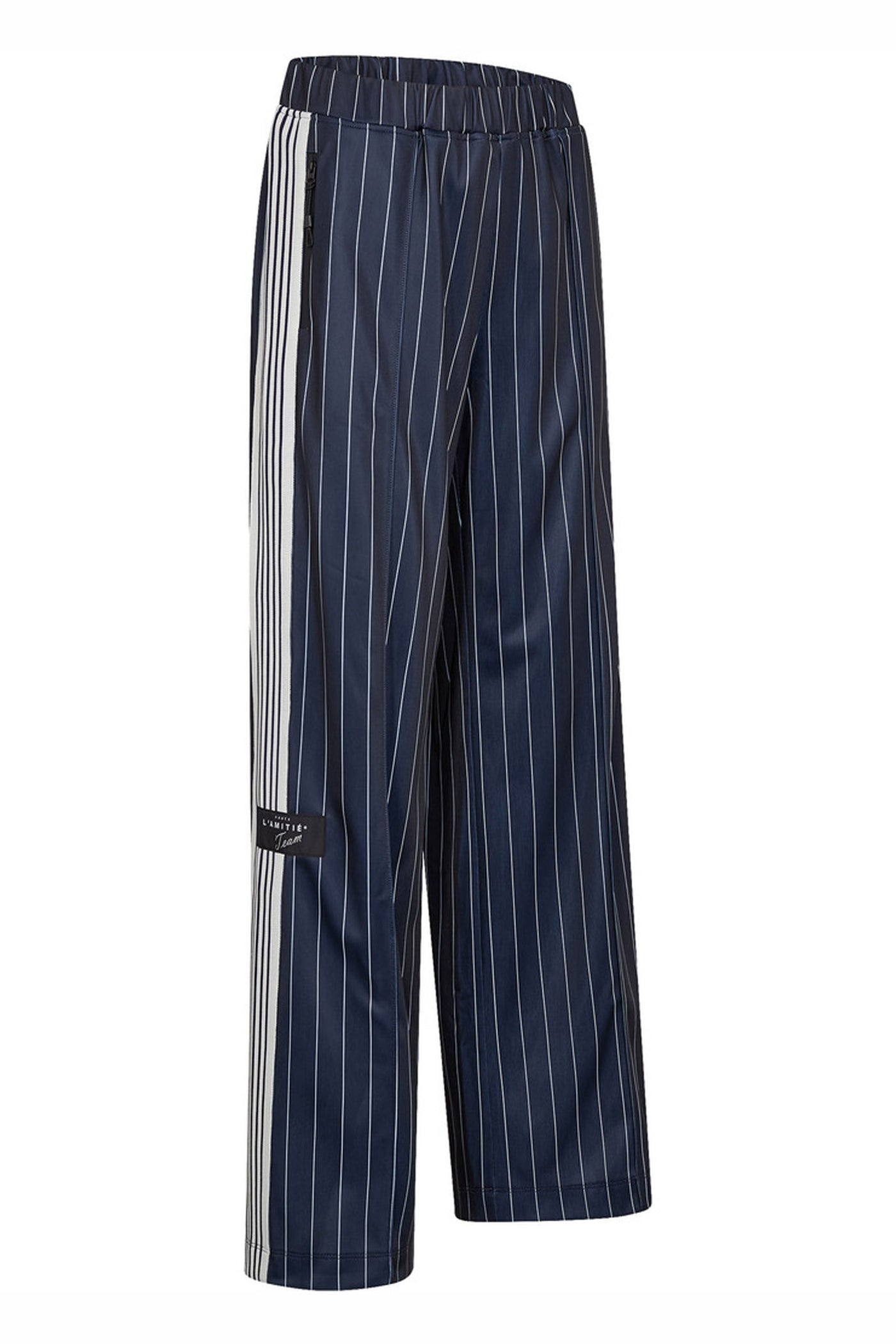 Baggy Pin Stripe Track Tall Pa Navy - HL10578