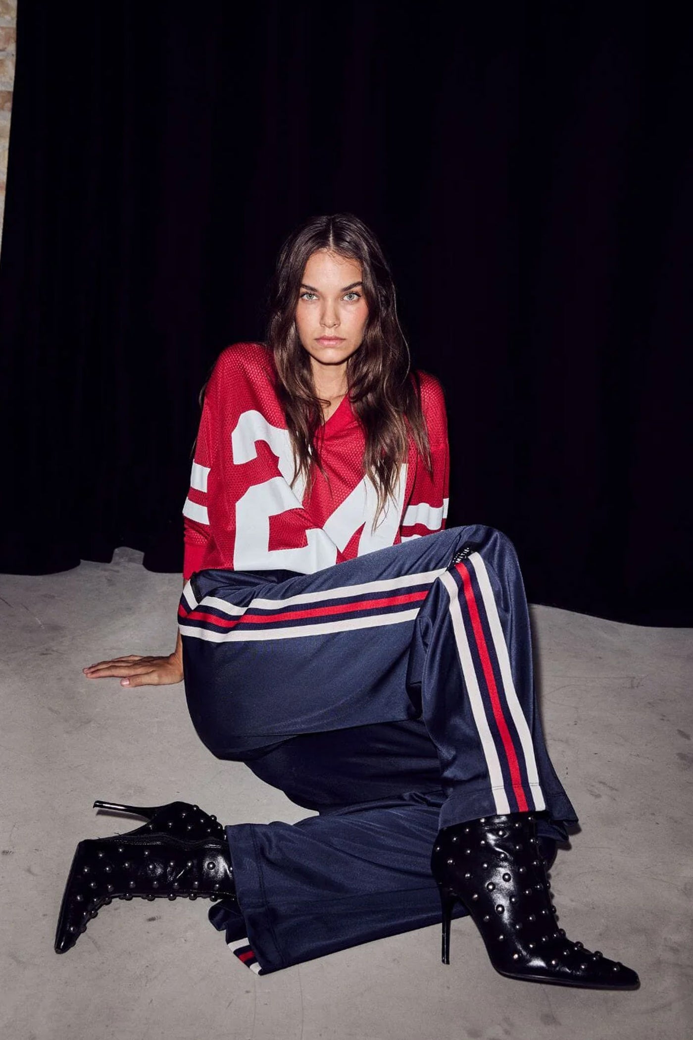 Baggy RN Track Pants Navy - HL10481