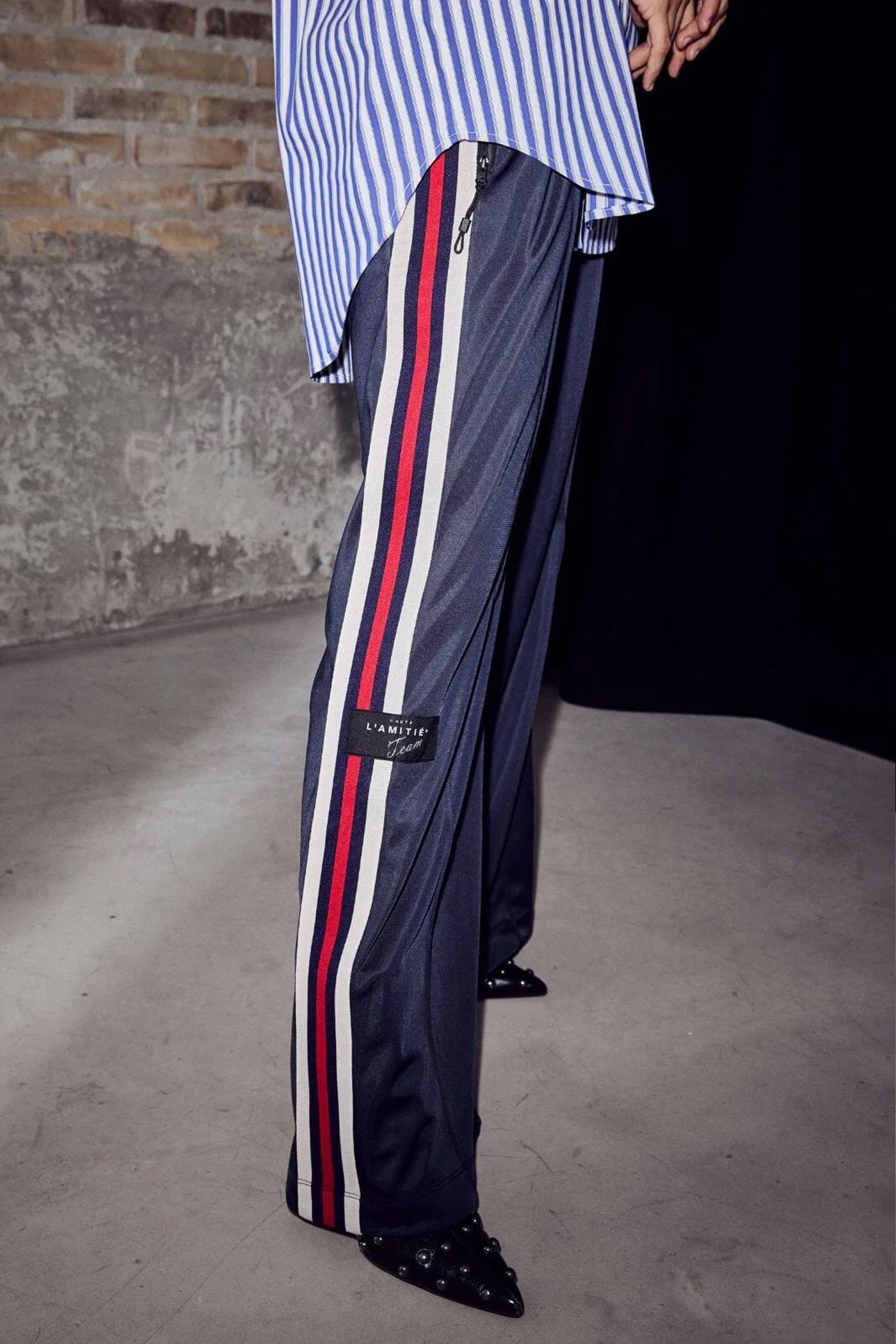 Baggy RN Track Pants Navy - HL10481