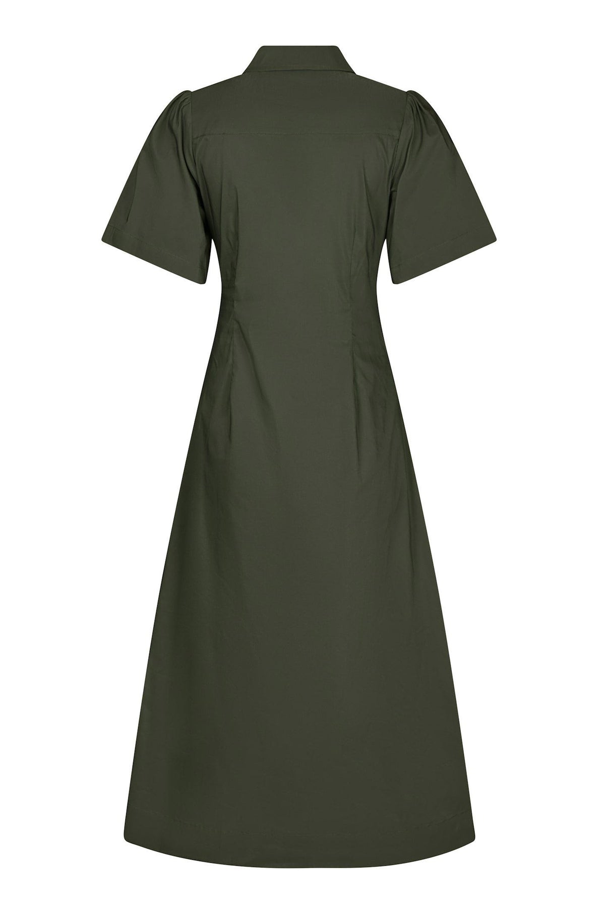 Baia Poplin Dress ARMY - 165343