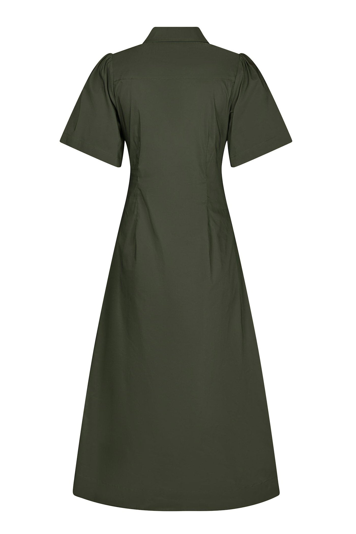 Baia Poplin Dress ARMY - 165343