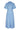 Baia Stripe Poplin Dress Light Blue - 167585