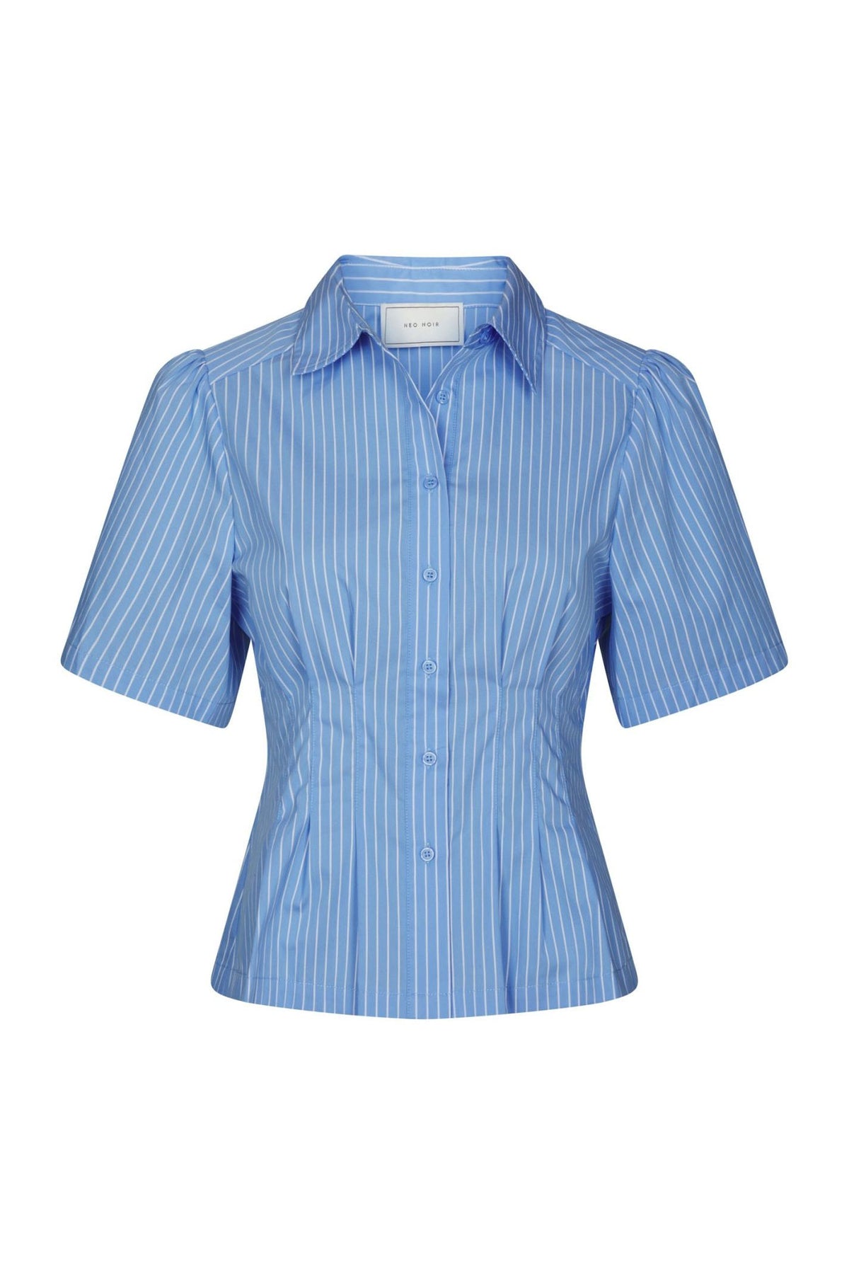 Balara Stripe Poplin Shirt Light Blue - 169049