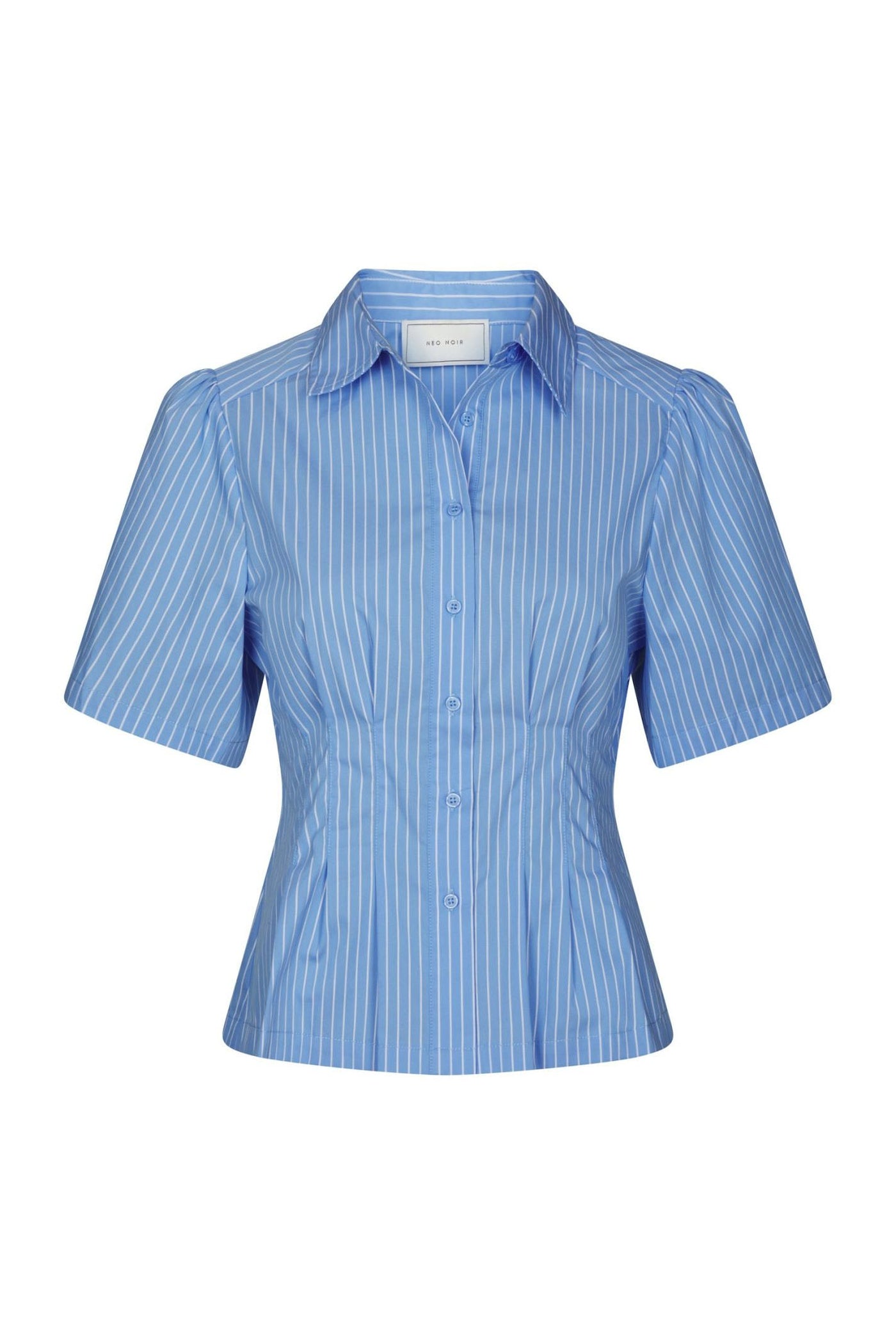 Balara Stripe Poplin Shirt Light Blue - 169049