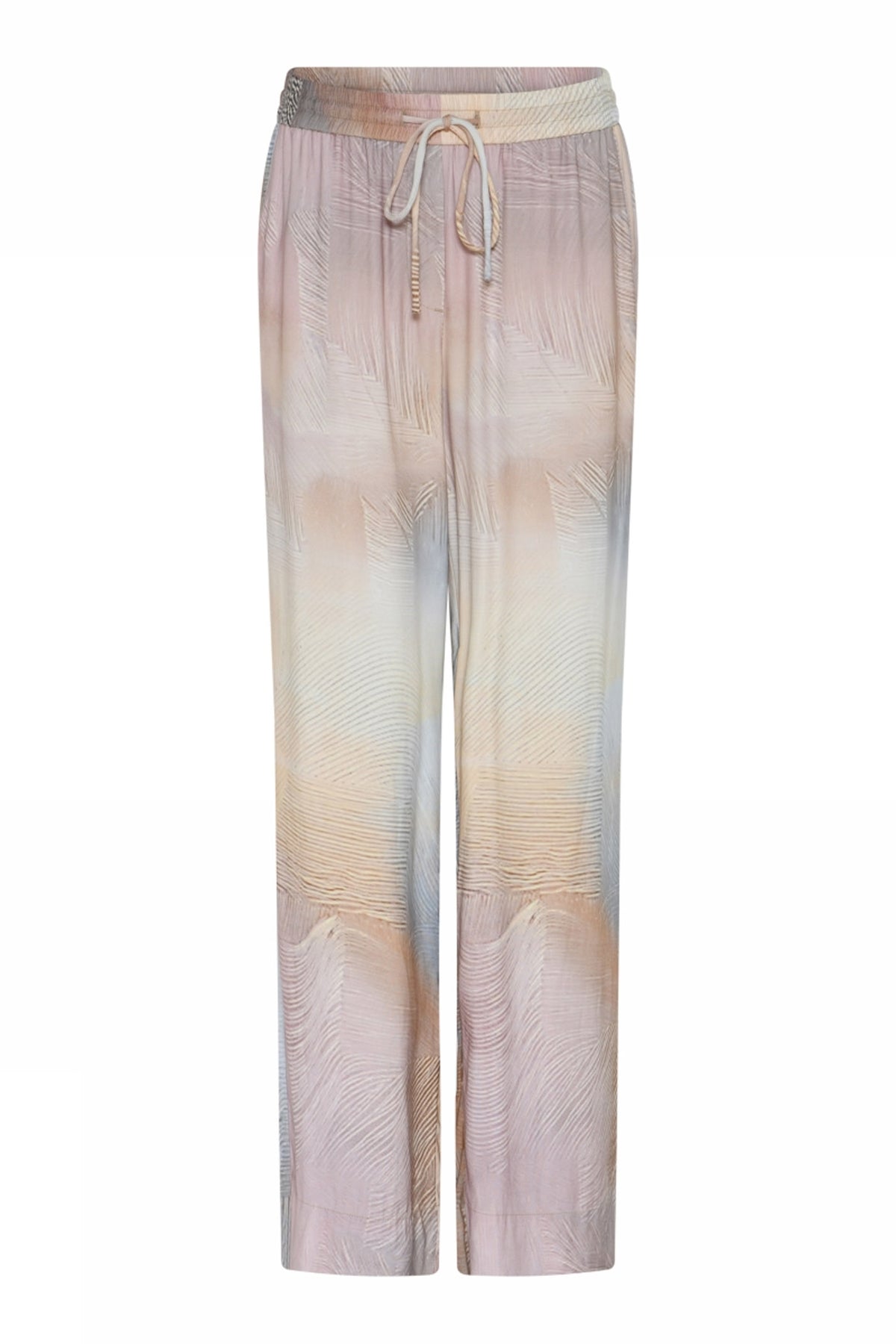 Bali, long wide leg 82037-Beige/Blue - 61002/7580