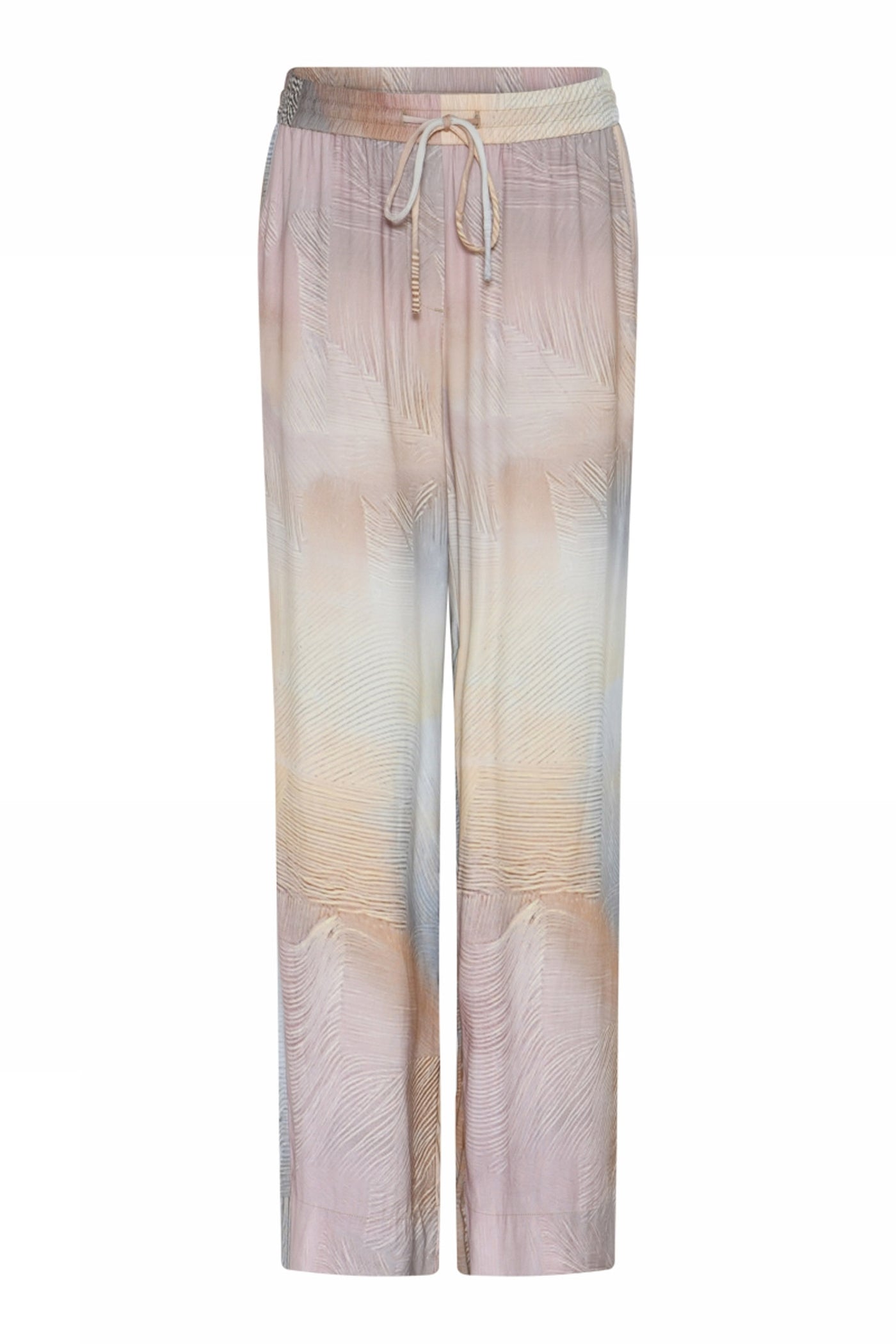 Bali, long wide leg 82037-Beige/Blue - 61002/7580