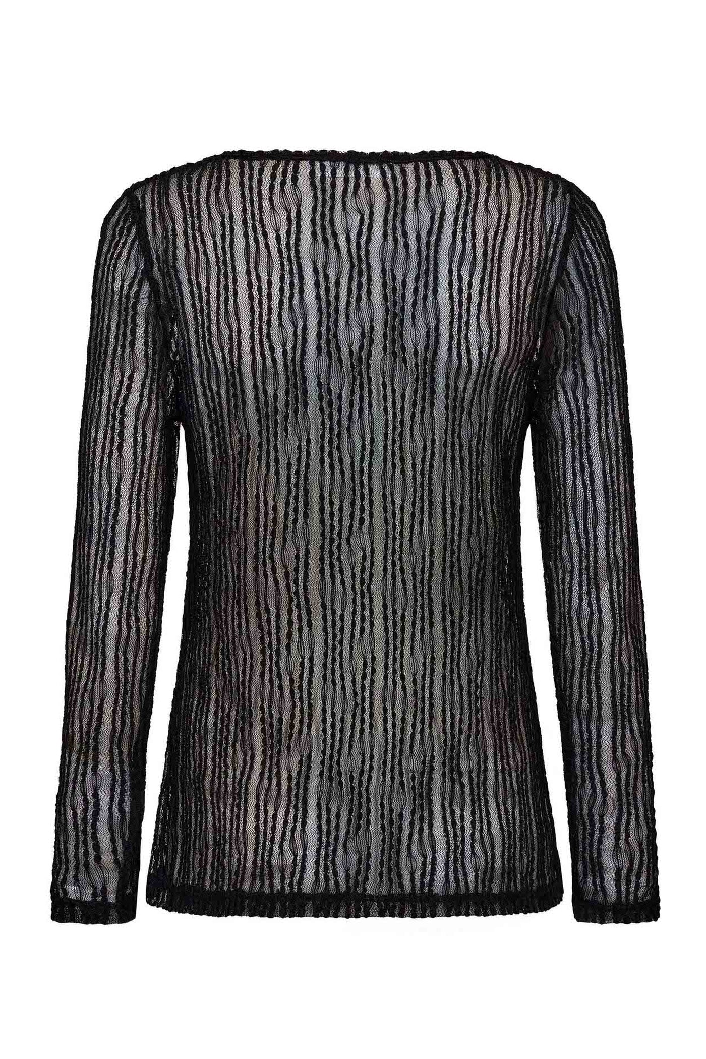 BarbCC O-Neck Blouse 96-Black - 33202