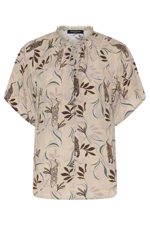 BarcellaBBKarly blouse Vanilla Tiger - BBW5034