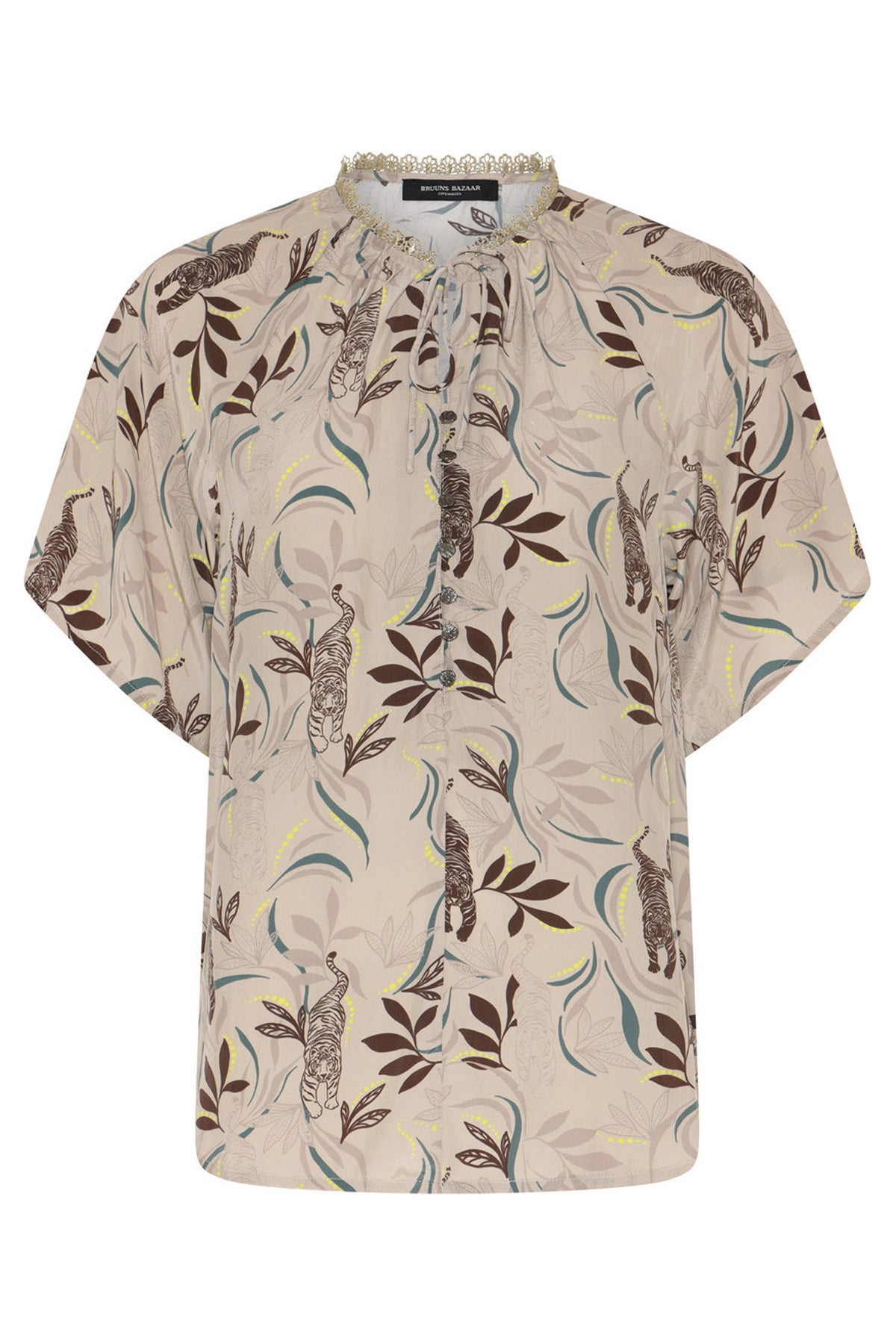 BarcellaBBKarly blouse Vanilla Tiger - BBW5034
