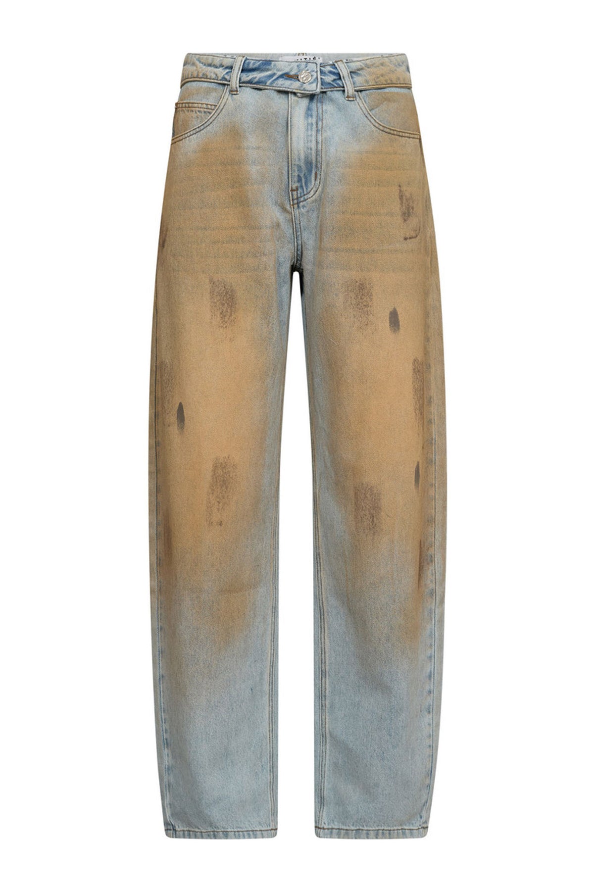 Barrel Vintage Wash Flip Tall Bleach Dirt Denim - HL10737