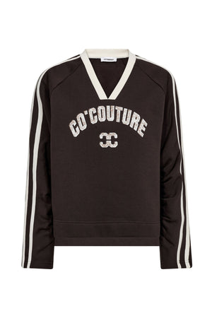 BatuCC Coco V-Sweat 145-Dark Brown