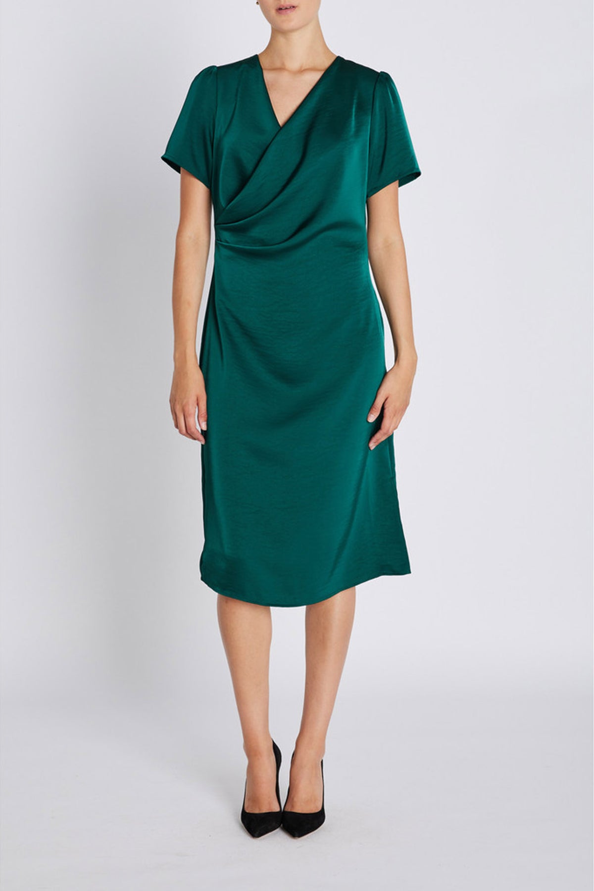 BeckiaBBNeem dress Dark green - BBW4826