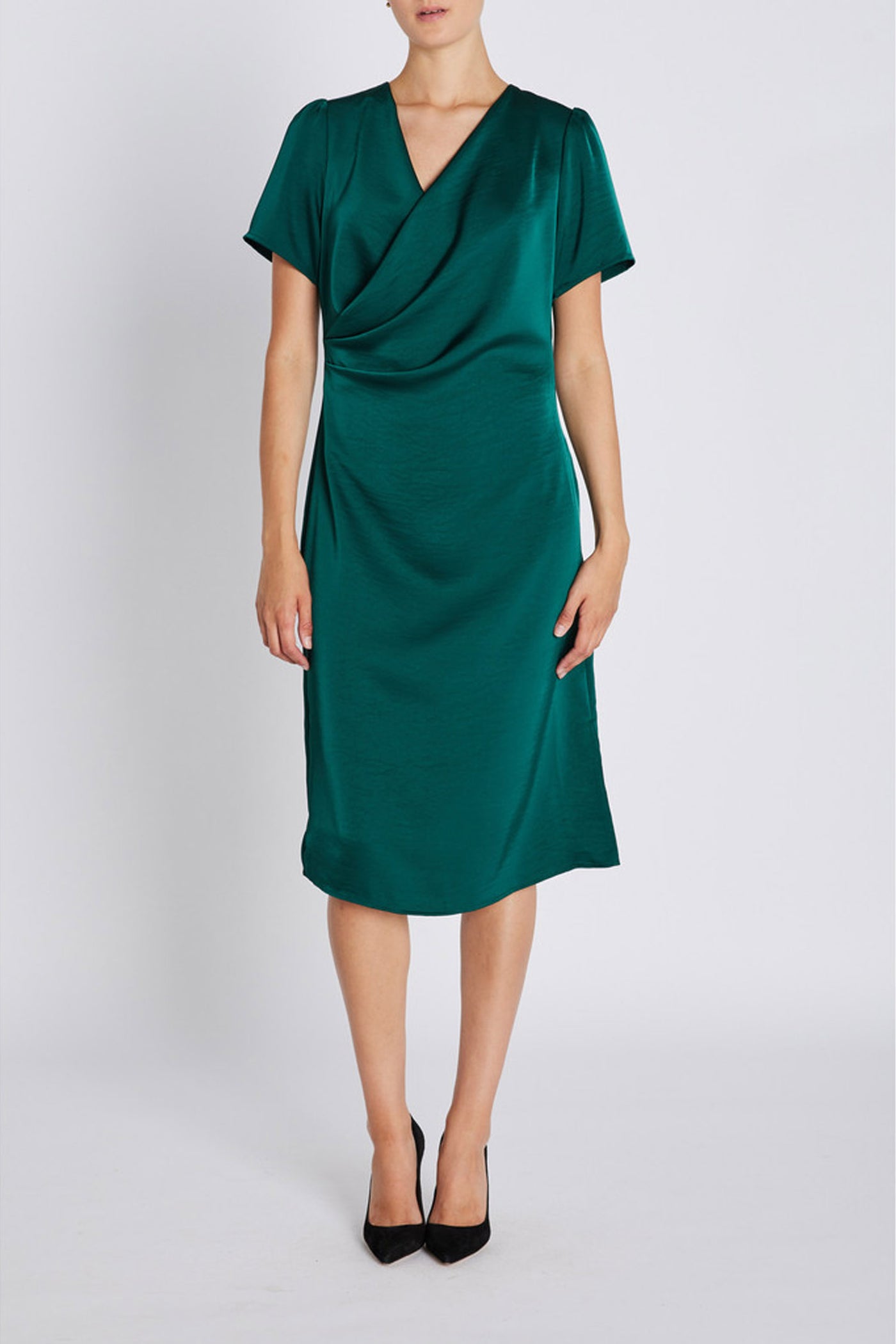 BeckiaBBNeem dress Dark green - BBW4826