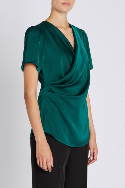 BeckiaBBNeemy blouse Dark green - BBW4827 Thumbnail