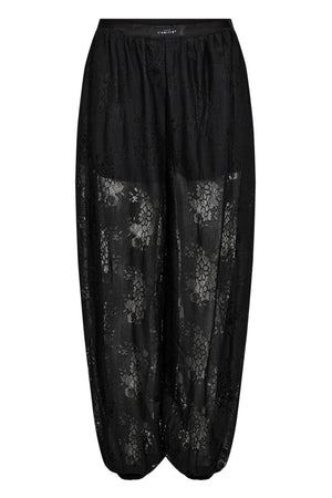 Bella Lace Harem Pant Black - HL10584