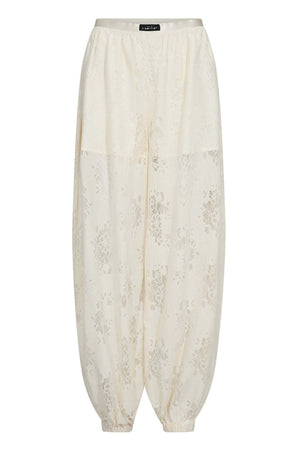 Bella Lace Harem Pant Off-White - HL10584