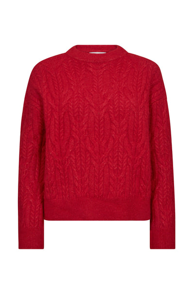 BenalCC Cable O-Knit 358-Red 32238 Thumbnail
