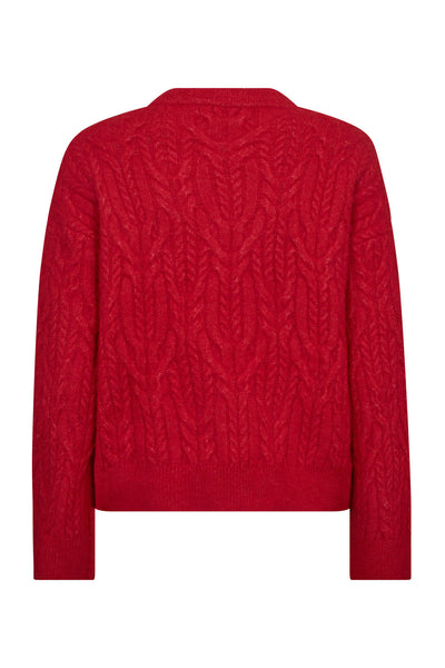BenalCC Cable O-Knit 358-Red 32238 Thumbnail