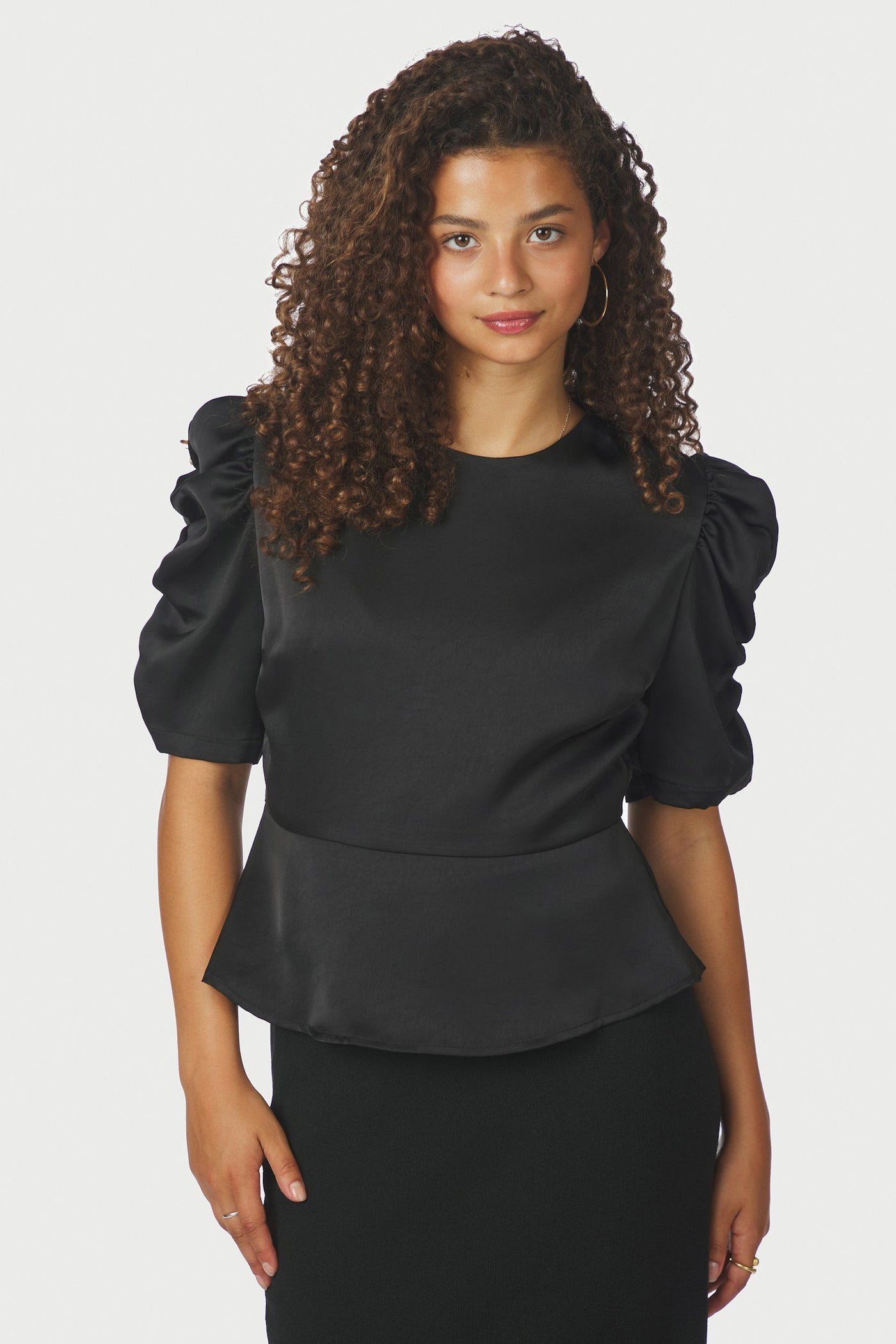 Benua Heavy Sateen Black - 167069
