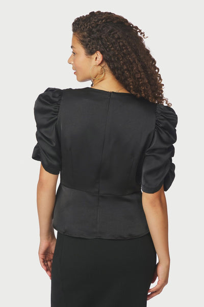 Benua Heavy Sateen Black - 167069 Thumbnail