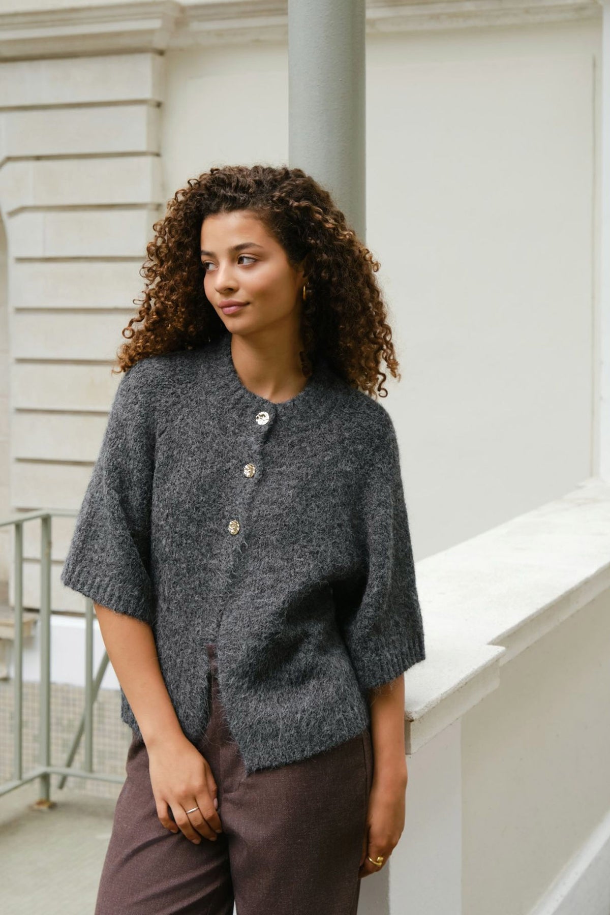 Benuta Fluffy Antracit Melange - 165816