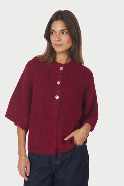 Benuta Fluffy Dark Red - 165816 Thumbnail