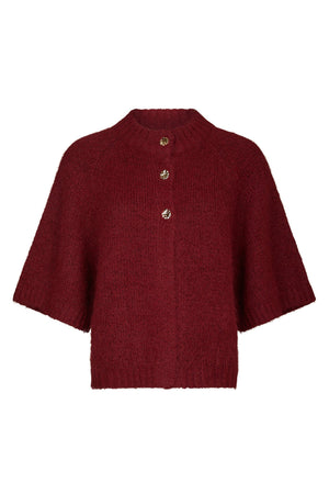 Benuta Fluffy Dark Red - 165816