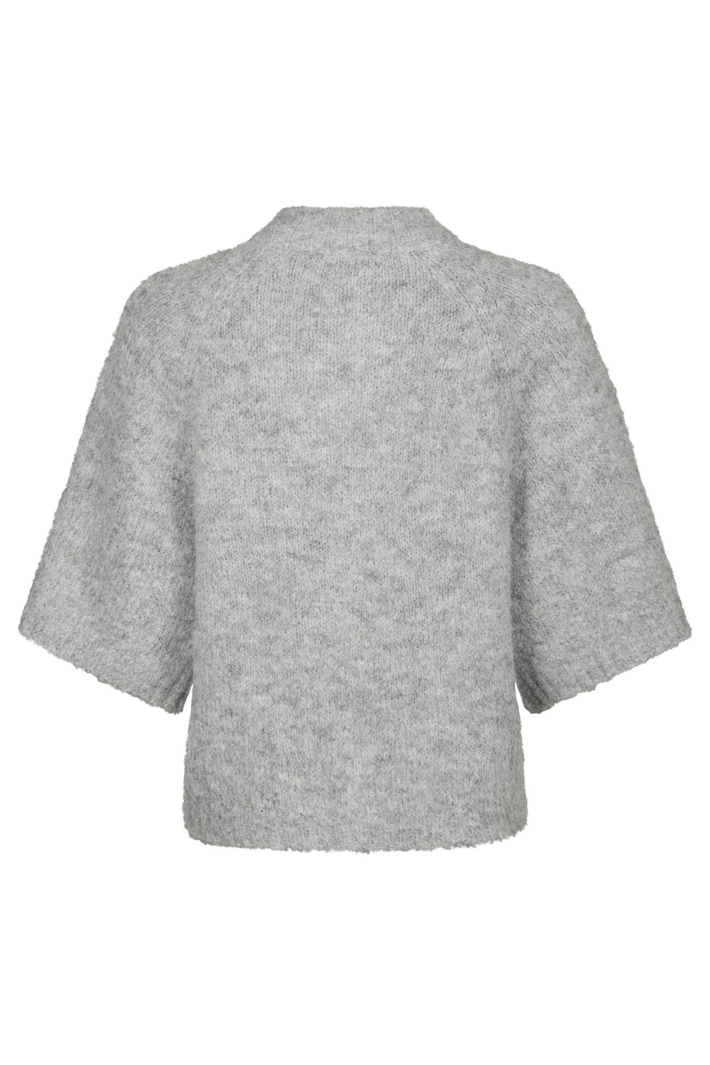 Benuta Fluffy Knit Cardigan Grey Melange - 165816