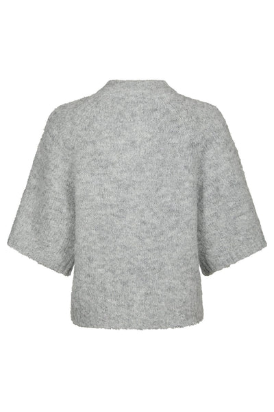 Benuta Fluffy Knit Cardigan Grey Melange - 165816 Thumbnail