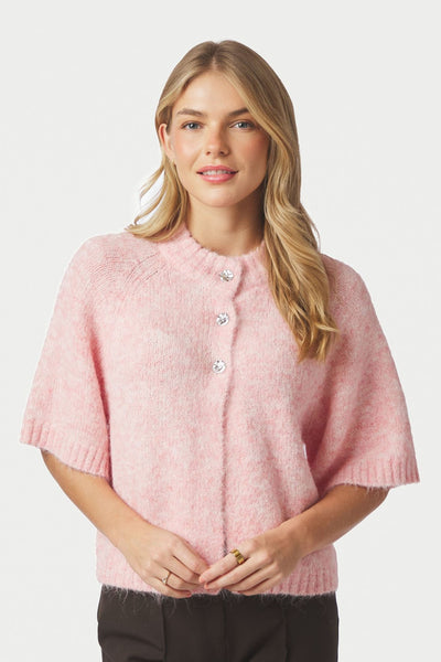 Benuta Fluffy Knit Cardigan LIGHT PINK - 165816 Thumbnail