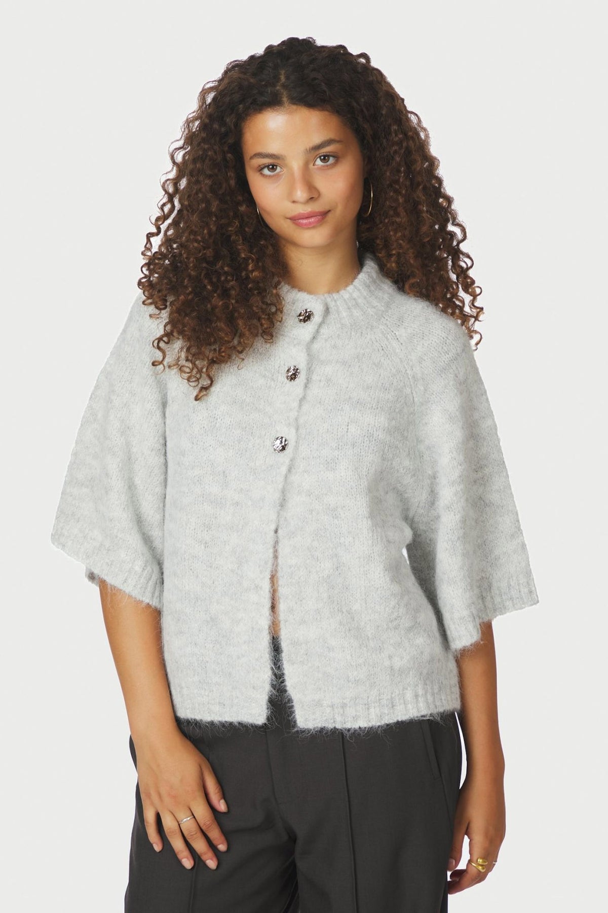 Benuta Fluffy Light Grey Melange - 165816