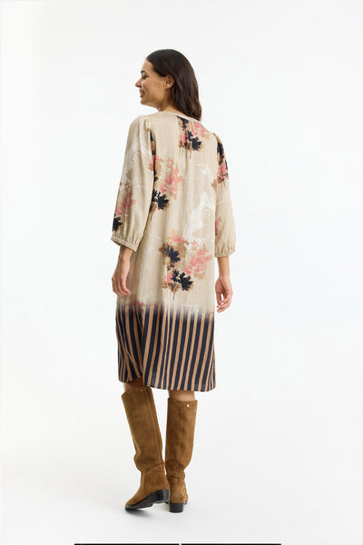 Berta dress SAND - 16970 Thumbnail
