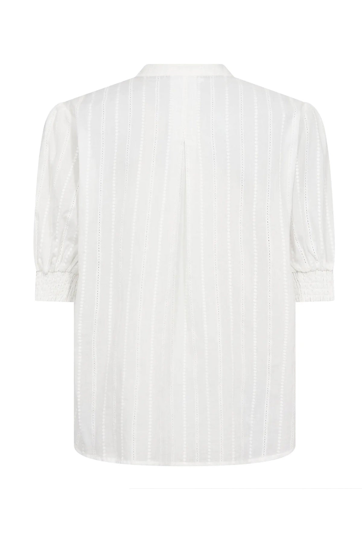 BessiCC V-Blouse 10002-Off-White - 500191
