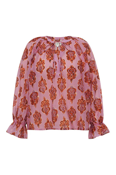 Biharll Blouse Ls PINK - 26254-1018 Thumbnail