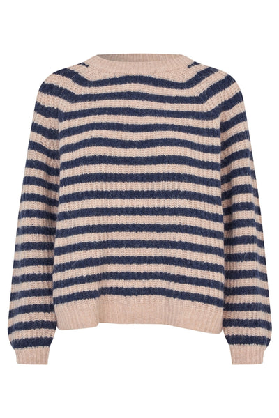 BinaLL Knit Jumper LS 23 Dark Blue - 25474-5015 Thumbnail