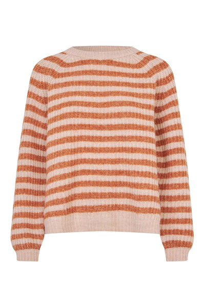 BinaLL Knit Jumper LS 54 Rust - 25474-5015 Thumbnail