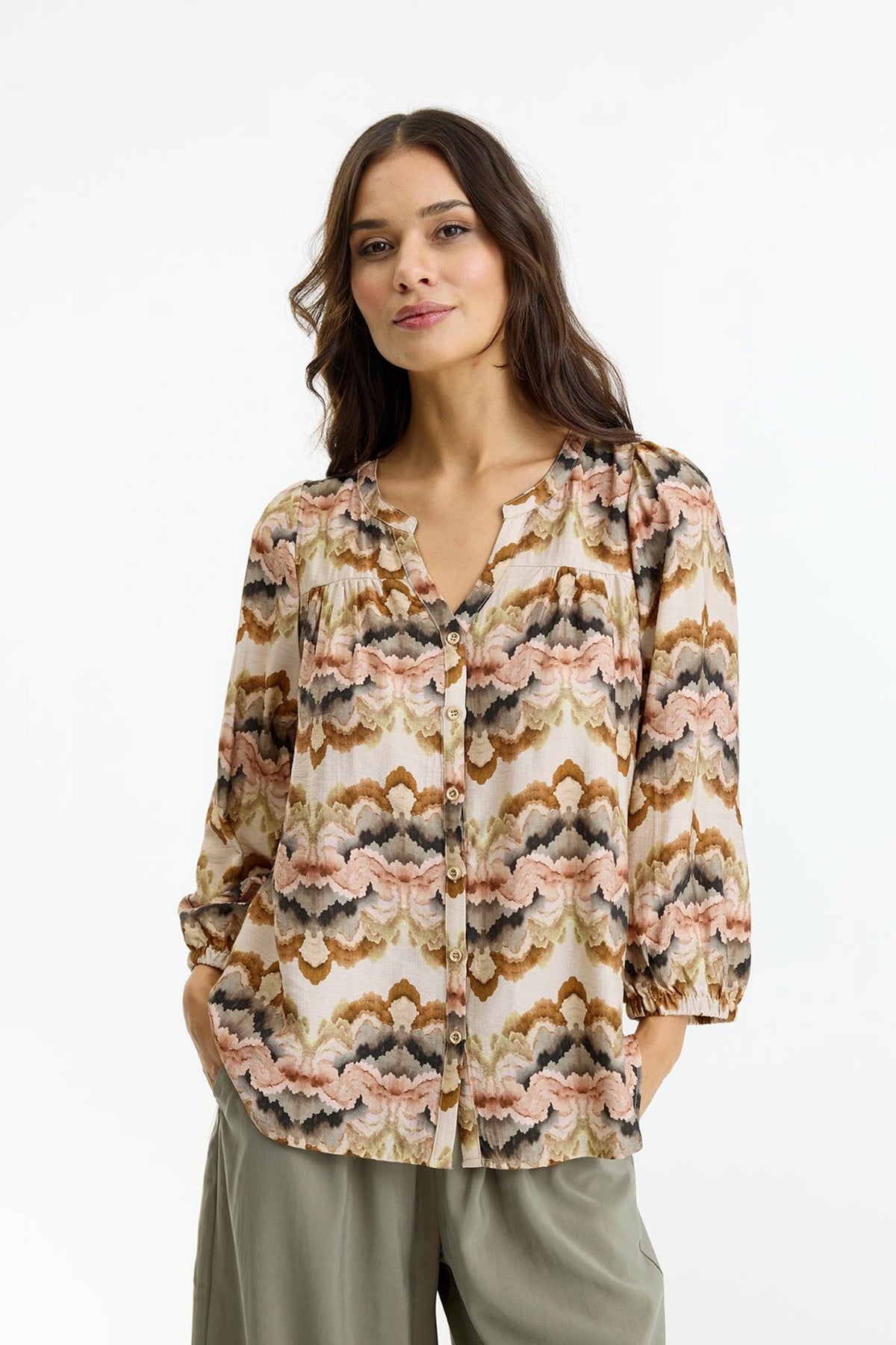 Bitten shirt Rose - 16955