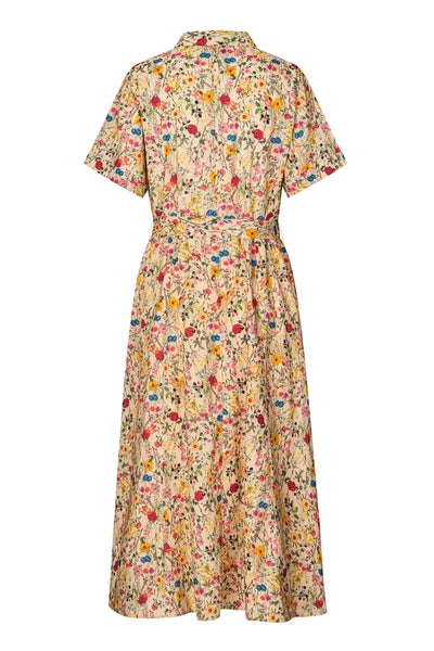 Blakell Midi Dress Ss Flower Print - 26241-3007 Thumbnail