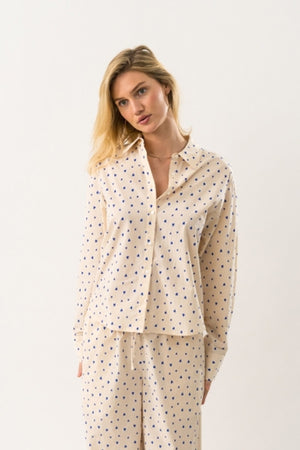 BleekerLL Shirt LS 20 Blue