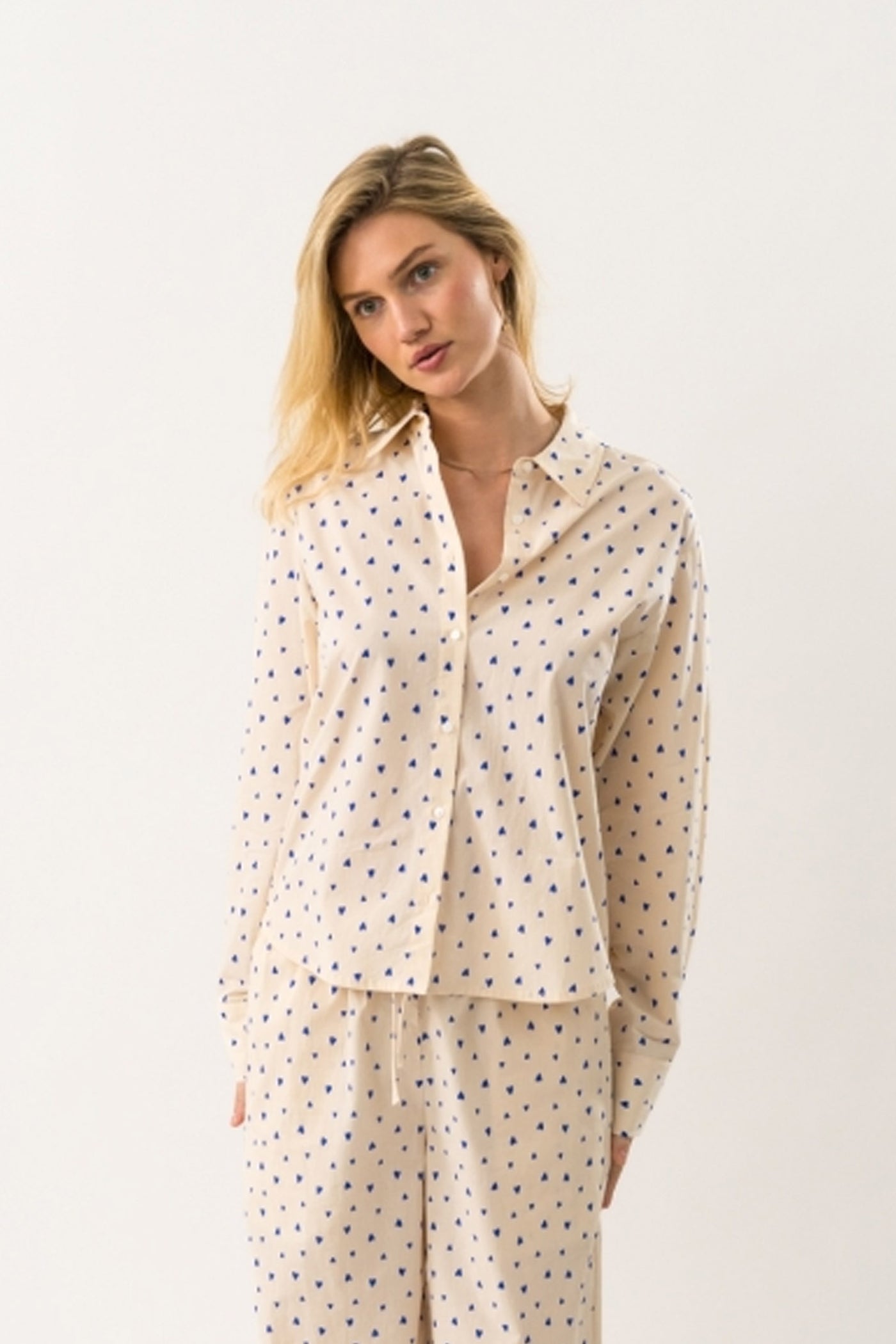 BleekerLL Shirt LS 20 Blue