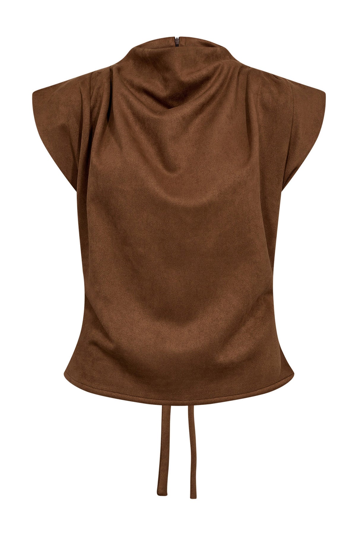 BobbieCC Pleat Top 35-Suntan 35145