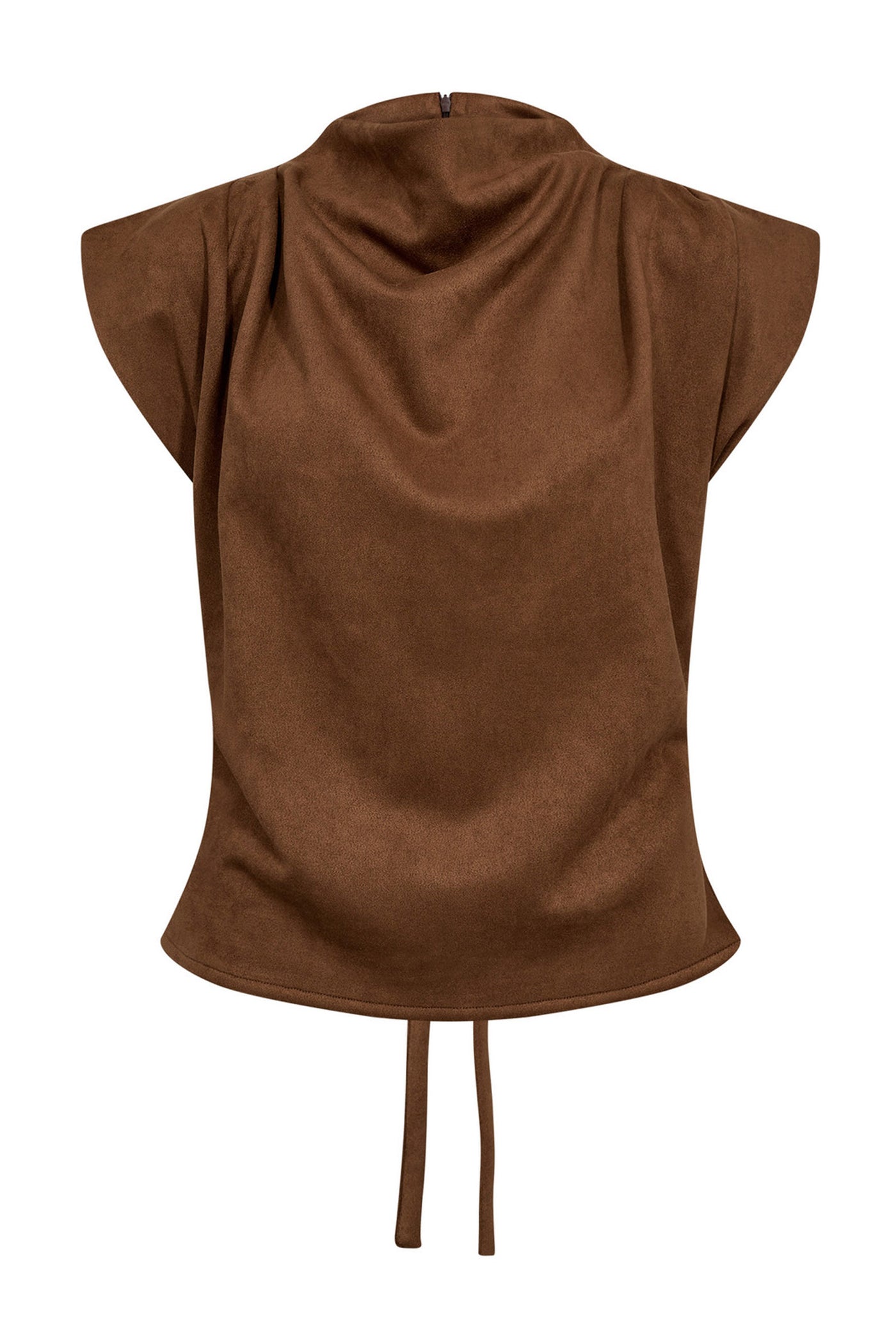 BobbieCC Pleat Top 35-Suntan 35145