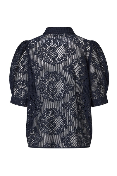 BonoLL Shirt SS 27 Dark Navy - 25266-1044 Thumbnail