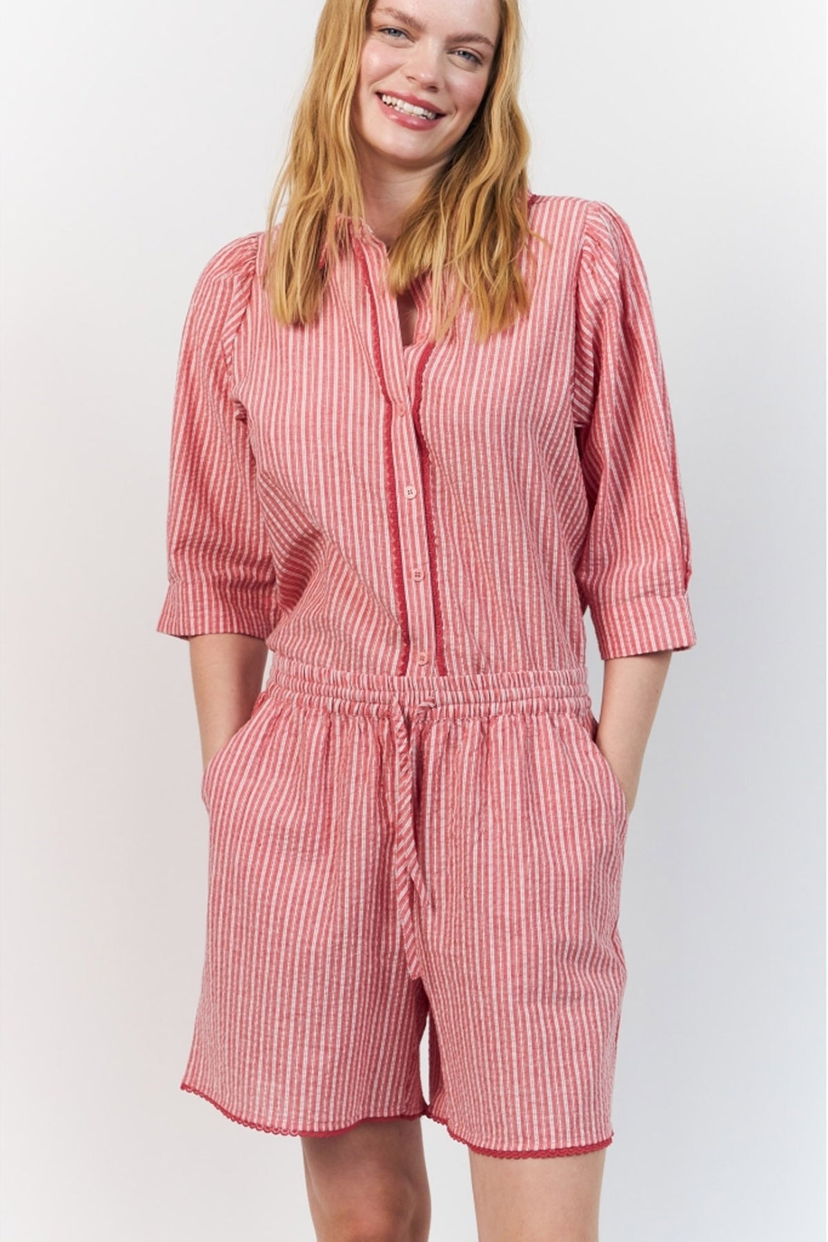 BonoLL Shirt SS 30 Red - 26271-1029