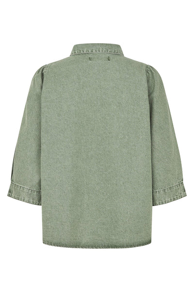 Bonoll Shirt Ss 49 Dusty Green - 26162-1044 Thumbnail