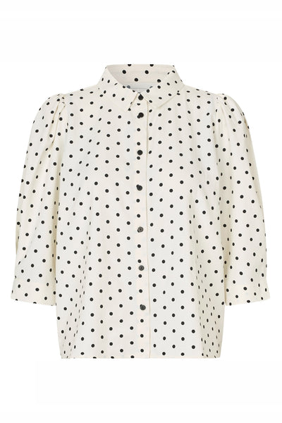 Bonoll Shirt Ss Dot Print - 26130-1023 Thumbnail