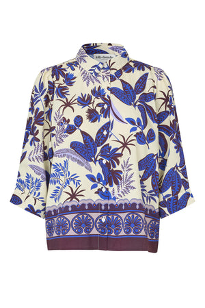 Bonoll Shirt Ss Flower Print - 26110-1007