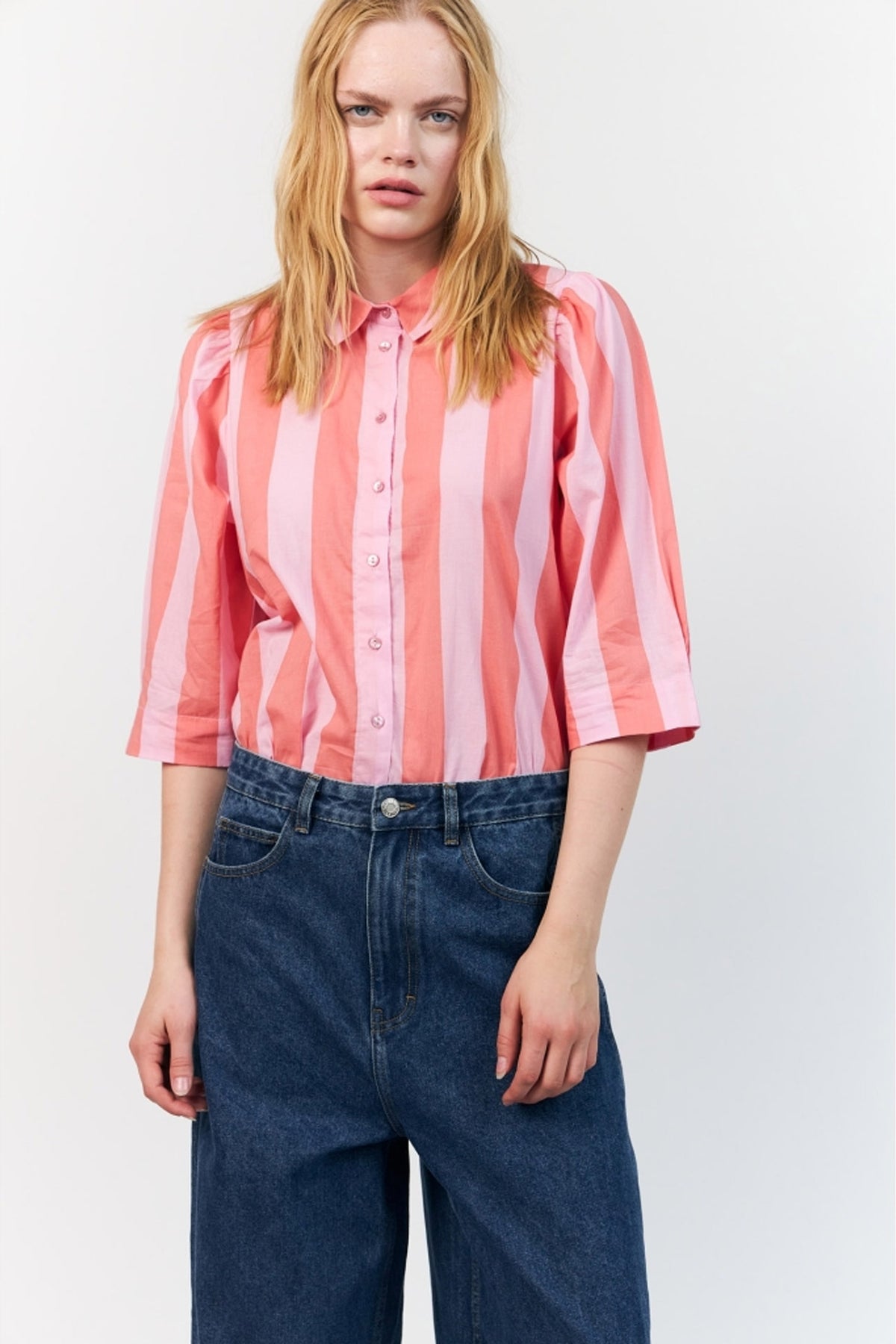 Bonoll Shirt Ss LIGHT PINK - 26239-1008